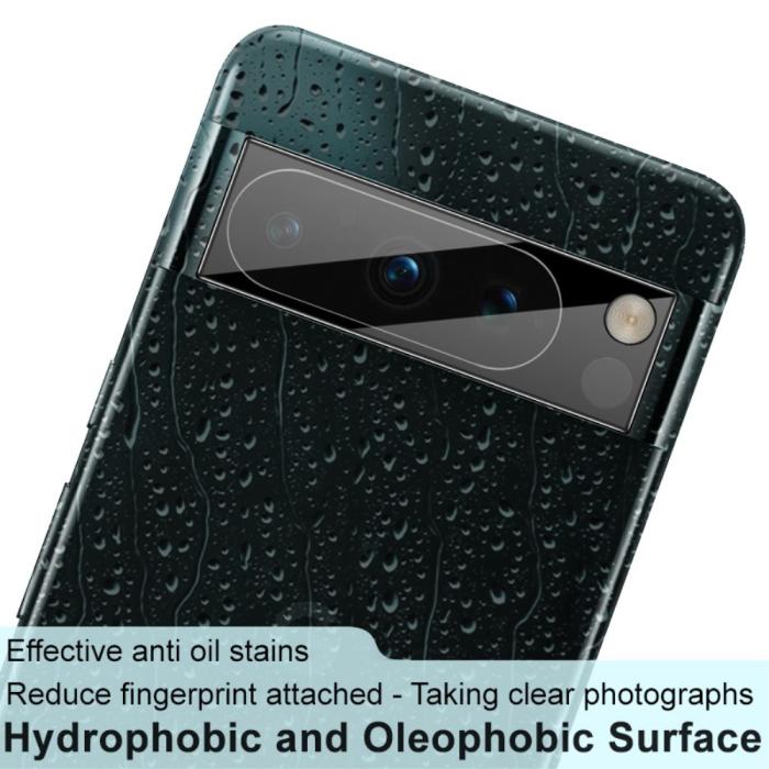 Bild 6, IMAK Google Pixel 8 Pro Linsskydd Härdat Glas Svart