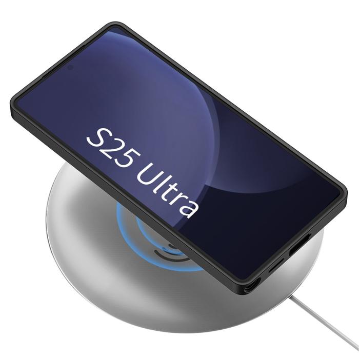 Bild 4, GKK Galaxy S25 Ultra Skal Med Kortfack/Kickstand Läder Grå