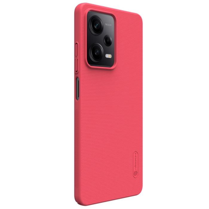 Bild 4, NILLKIN Xiaomi Redmi Note 12 Pro 5G Skal Frosted Shield Röd