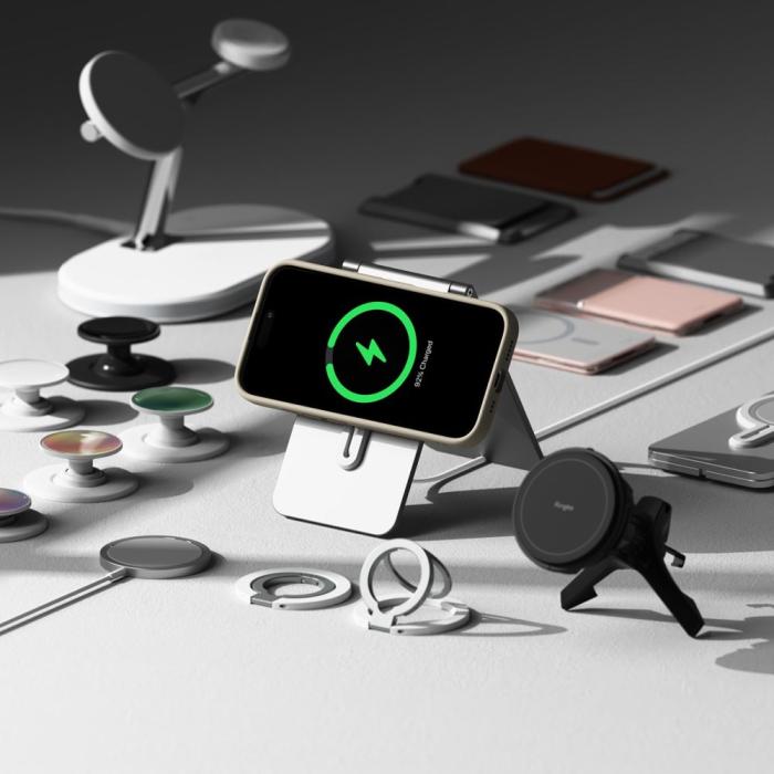 Bild 5, Ringke iPhone 16 Skal MagSafe Silikon Stone
