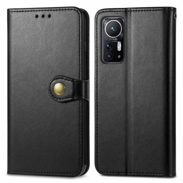 Bild 2, Xiaomi 12 Fodral Mässing Magnet Svart