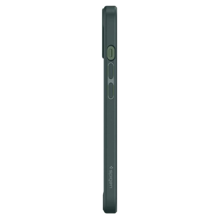 Bild 4, Spigen iPhone 13 Skal Ultra Hybrid Midnight Green