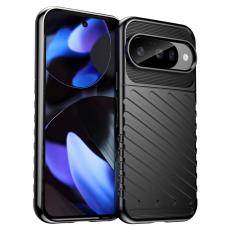 Google Pixel 10 / 10 Pro Skal Twill Textur Svart