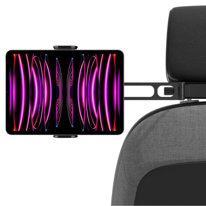 Bild 3, Spigen OneTap Universal Hållare För Nackstöd Svart