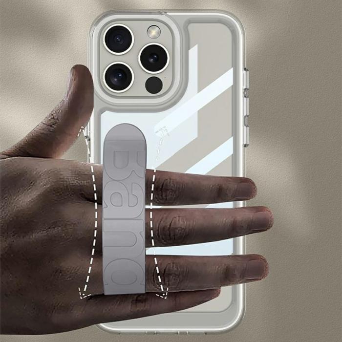 Bild 6, GKK iPhone 16 Pro Skal Hand Strap Hybrid Grå
