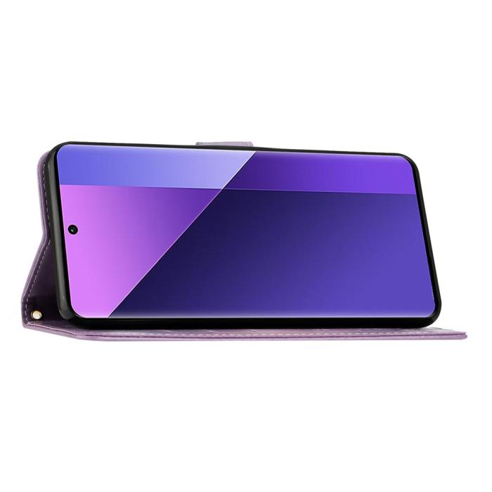 Bild 4, Samsung Galaxy S26 Ultra Fodral Med Blommigt Tryck Lila