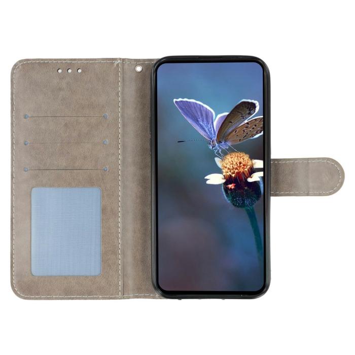 Bild 2, Samsung Galaxy S26 Ultra Fodral Med Blommigt Tryck Grå