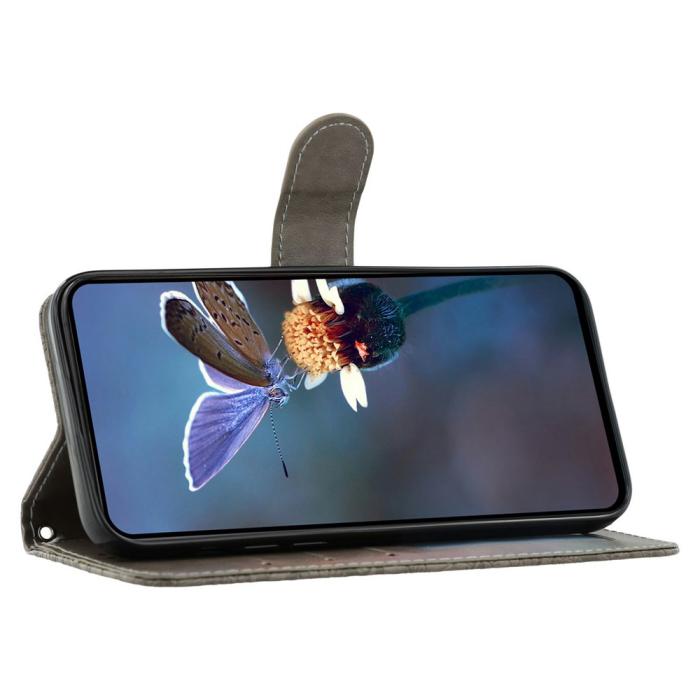 Bild 3, Samsung Galaxy S26 Ultra Fodral Med Blommigt Tryck Grå