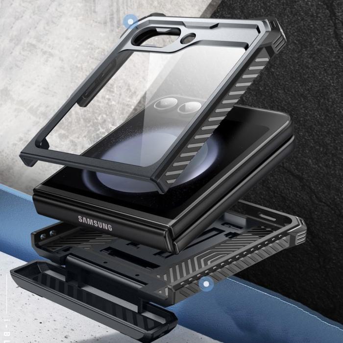 Bild 6, Supcase Galaxy Z Flip 6 Skal Iblsn ArmorBox Svart