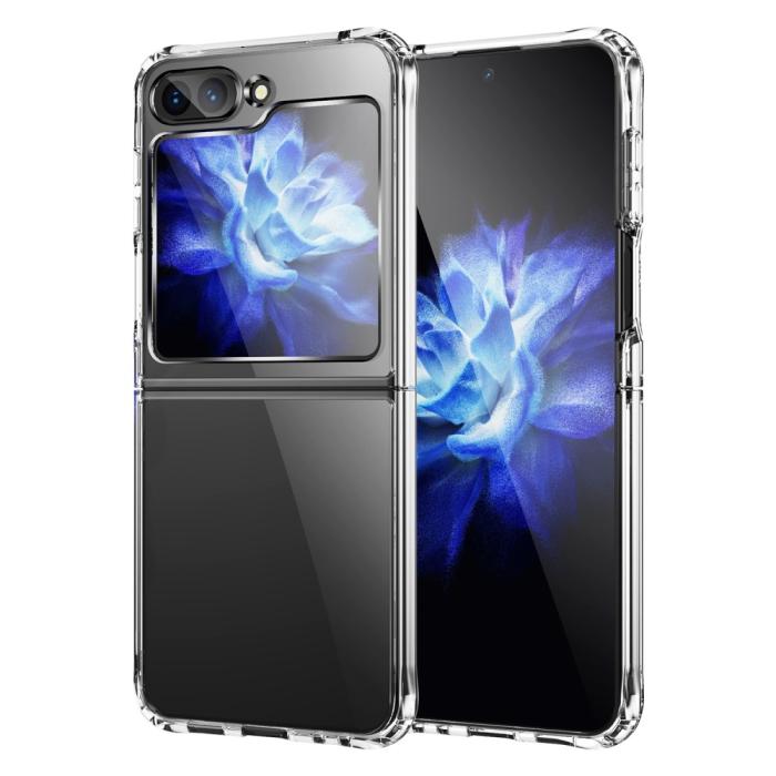 Bild 1, Samsung Galaxy Z Flip 5 Skal Shockproof TPU/Akryl Transparent