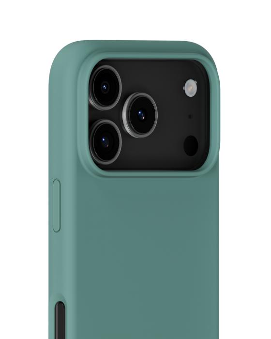 Bild 4, holdit iPhone 17 Pro Max Mobilskal Silikon Moss Green