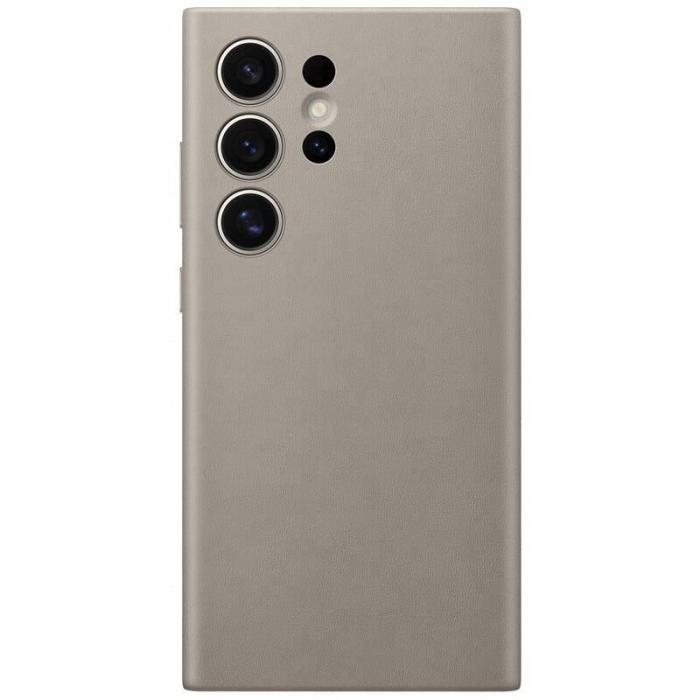 Bild 1, Samsung Galaxy S24 Ultra Skal Vegan Leather Taupe