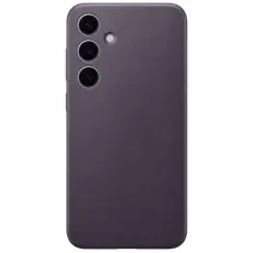 Samsung Galaxy S24 Plus Skal Vegan Leather Dark Violet
