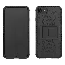 iPhone 7/8/SE (2020/2022) - Ultimata Stöttåliga Skalet med Stöd - Svart