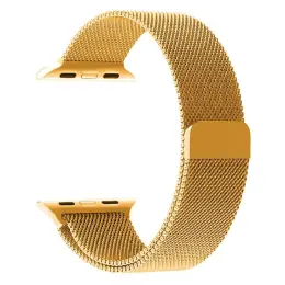 Milanese Loop Metall Armband Apple Watch 41/40/38 mm - Guld