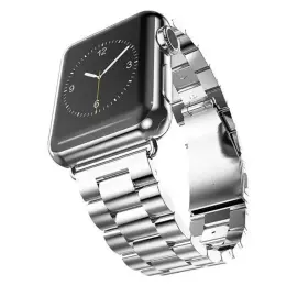 Lyxigt Metallarmband Apple Watch 42/44/45/49 mm Silver