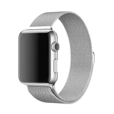 Milanese Loop Metall Armband Apple Watch 41/40/38 mm - Silver