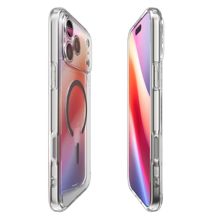 Bild 6, Spigen iPhone 17 Pro Max Skal MagSafe Ultra Hybrid Transparent