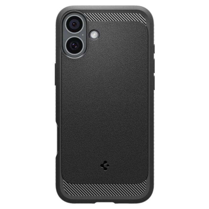 Bild 2, Spigen iPhone 16 Plus Skal MagSafe Mag Rugged Armor Matt Svart
