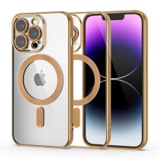 Tech-Protect iPhone 14 Pro Skal MagSafe MagShine Guld