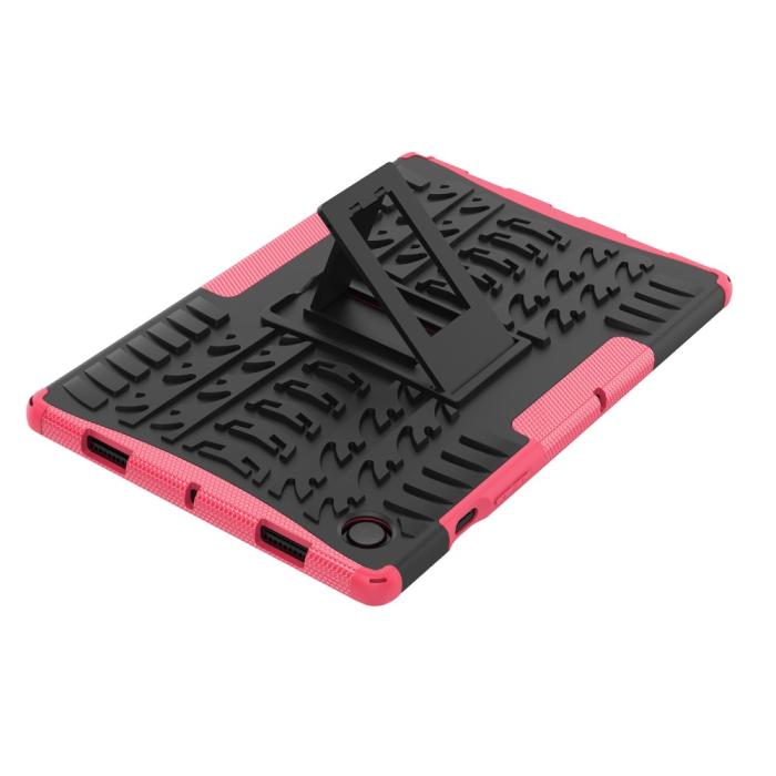 Bild 6, Samsung Galaxy Tab A8 10.5 (2021) Skal Rugged Kickstand Armor Rosa