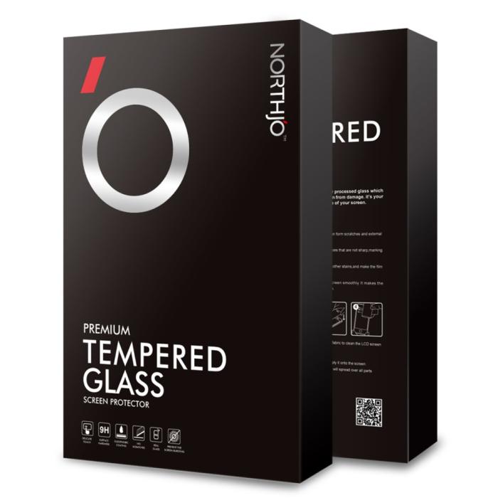 Bild 4, NORTHJO Galaxy A15 4G/5G Skärmskydd Härdat Glas