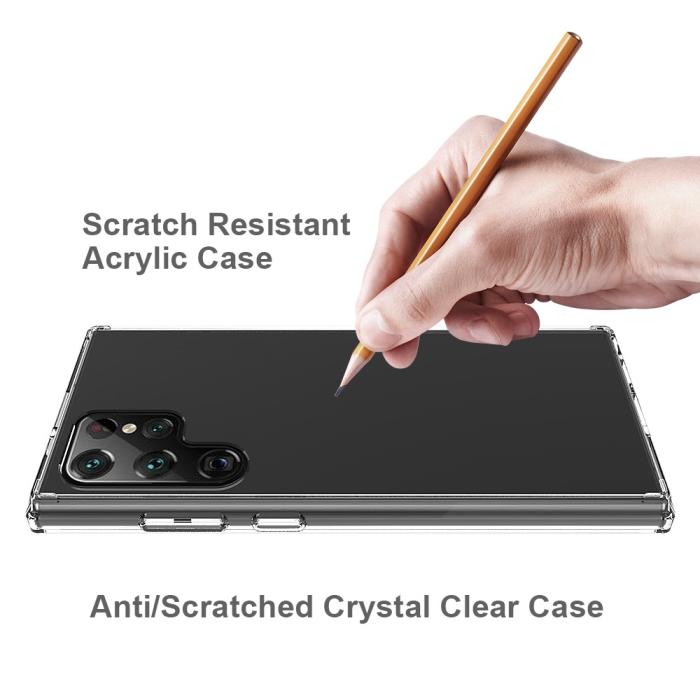 Bild 5, Samsung Galaxy S22 Ultra Skal Akryl/TPU Hybrid Transparent