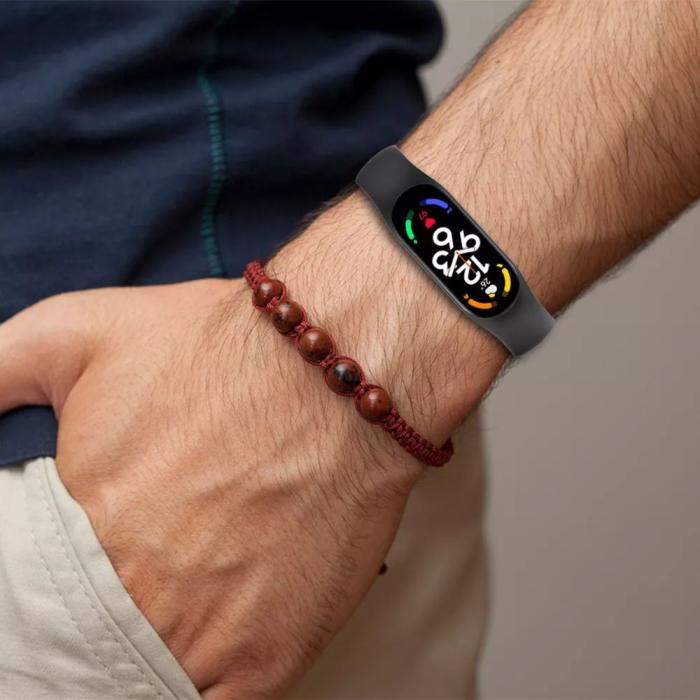 Bild 4, Tech-Protect Xiaomi Mi Smart Band 5 / 6 / 7 Armband Iconband Army Green