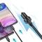 Choetech 36W PD QC Billaddare 2x USB-C Svart