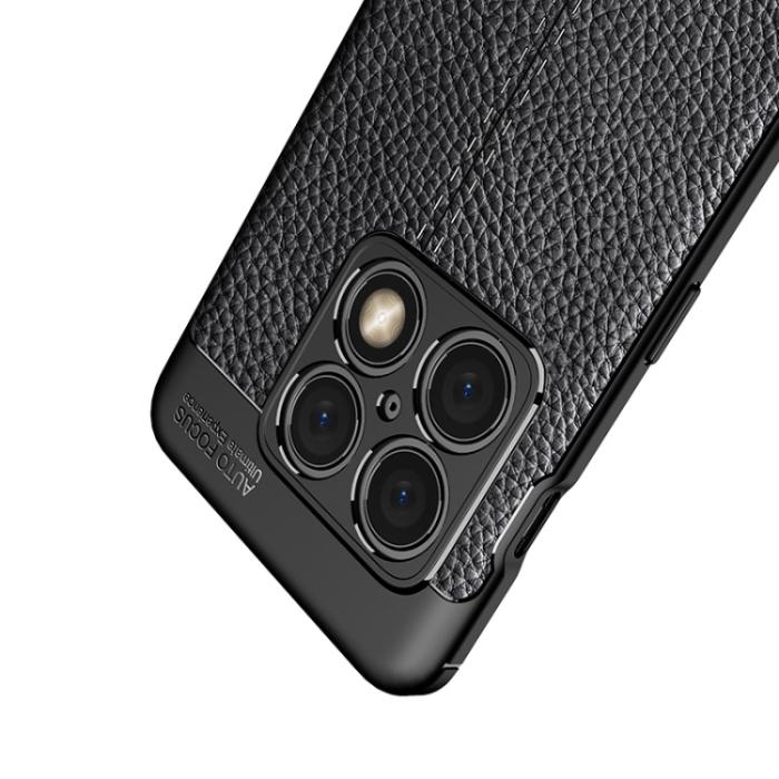 Bild 6, OnePlus 10 Pro 5G Skal Litchi Textur Blå