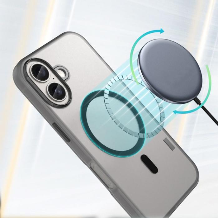 Bild 3, iPhone 16 Plus Skal MagSafe Skin Touch Matt Lila