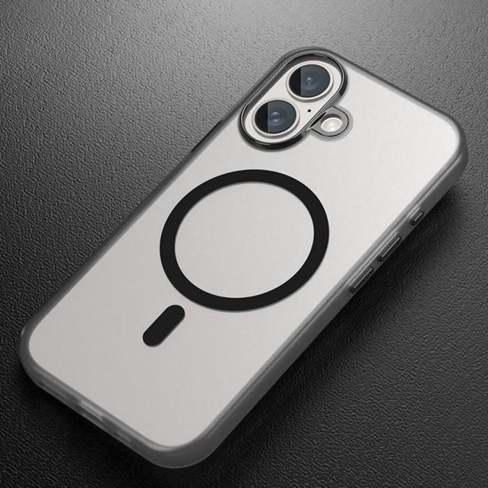Bild 4, iPhone 16 Plus Skal MagSafe Skin Touch Matt Lila