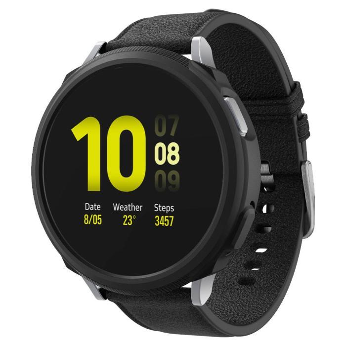 Bild 3, Spigen Galaxy Watch 4/5 44 mm Skal Liquid Air Matt Svart