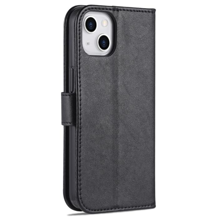 Bild 3, AZNS iPhone 14 Fodral Läder Svart
