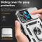 iPhone 16 Pro Skal CamShield Ring Hybrid Silver