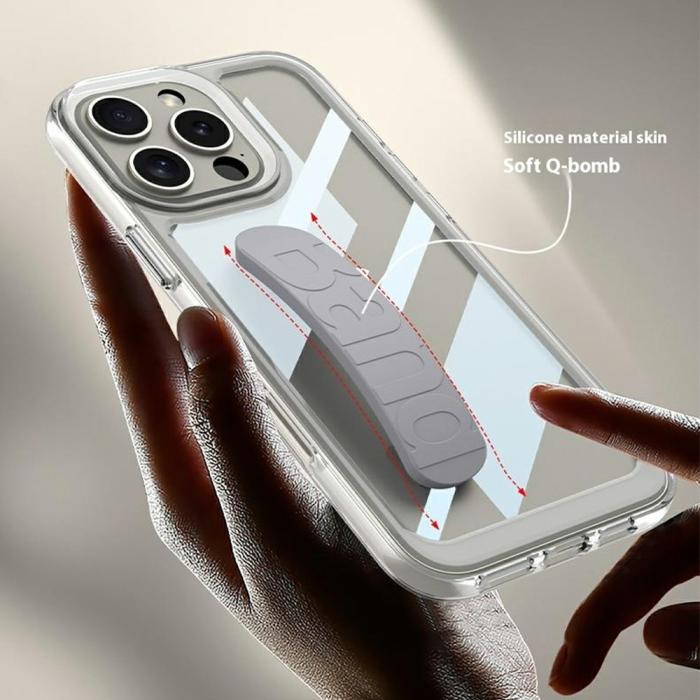 Bild 3, GKK iPhone 16 Pro Skal Hand Strap Hybrid Blå