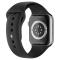 Apple Watch 38/40/41 mm Silikon Armband (M/L) Svart