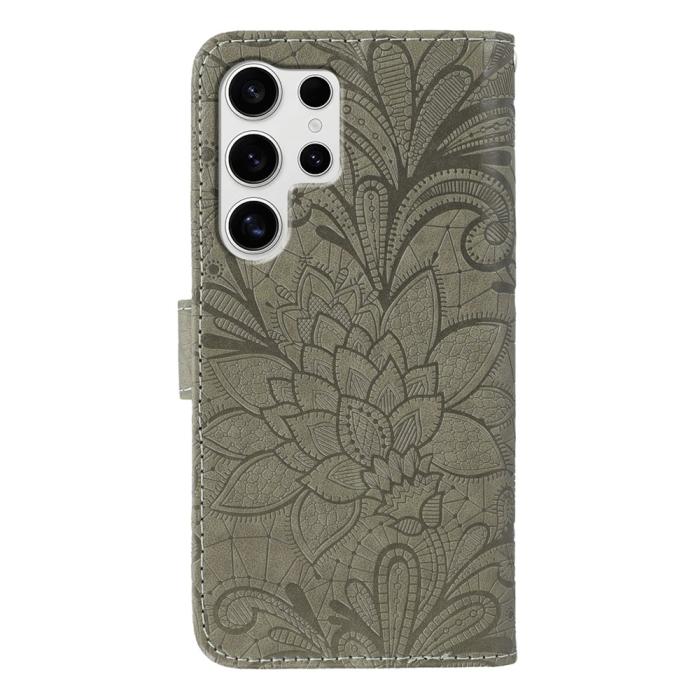 Bild 5, Samsung Galaxy S26 Ultra Fodral Med Blommigt Tryck Grå