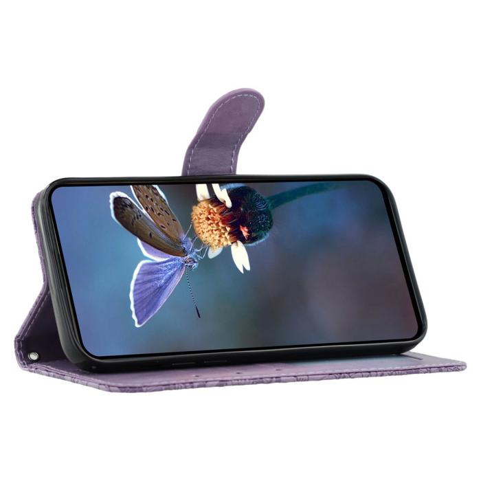 Bild 3, Samsung Galaxy S26 Ultra Fodral Med Blommigt Tryck Lila