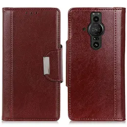 Sony Xperia Pro-I Fodral Plånbok Brun