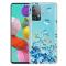 Samsung Galaxy A32 5G - Skal Med Tryck - Blå Blommor