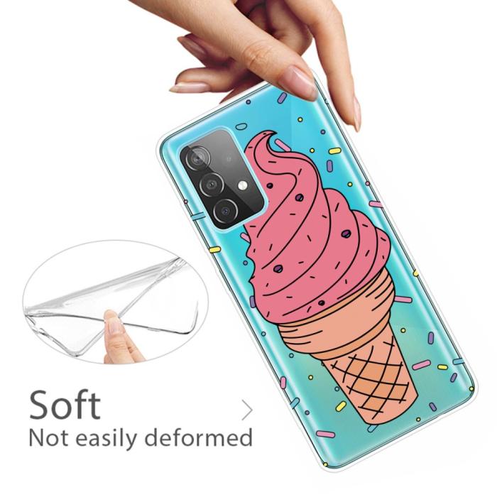 Bild 2, Samsung Galaxy A32 5G - Skal Med Tryck - Glass