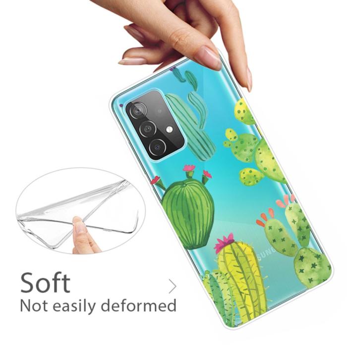 Bild 2, Samsung Galaxy A32 5G - Skal Med Tryck - Cactus