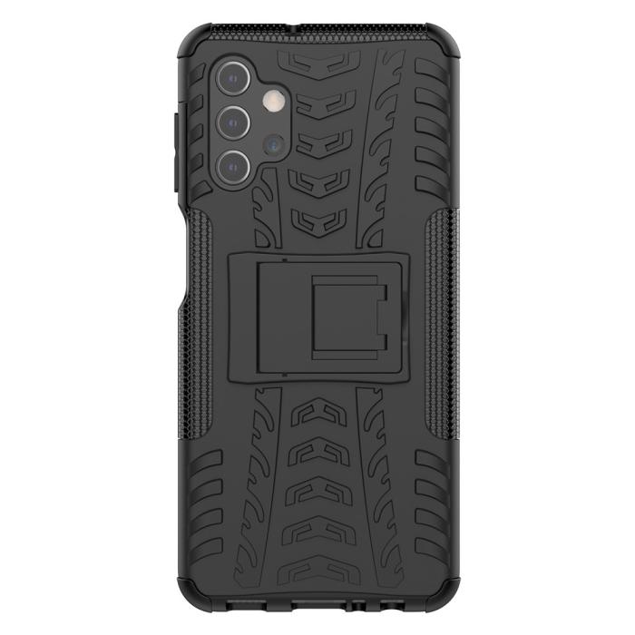 Bild 3, Samsung Galaxy A32 5G - Ultimata Stöttåliga Skalet med Stöd - Svart