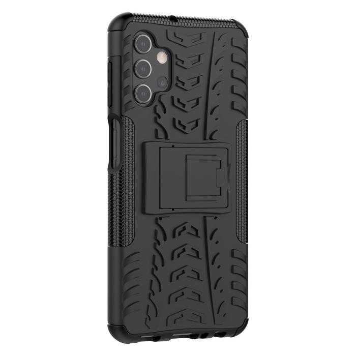 Bild 5, Samsung Galaxy A32 5G - Ultimata Stöttåliga Skalet med Stöd - Svart
