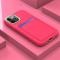 iPhone 13 Mini - Hybrid Skal Med Kortfack - Rosa/Grön