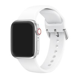 Silikon Armband - Apple Watch 41/40/38 mm - Vit