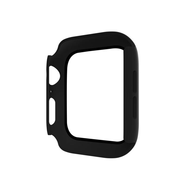 Bild 2, Härdat Glas Skydd Apple Watch 44 mm Svart