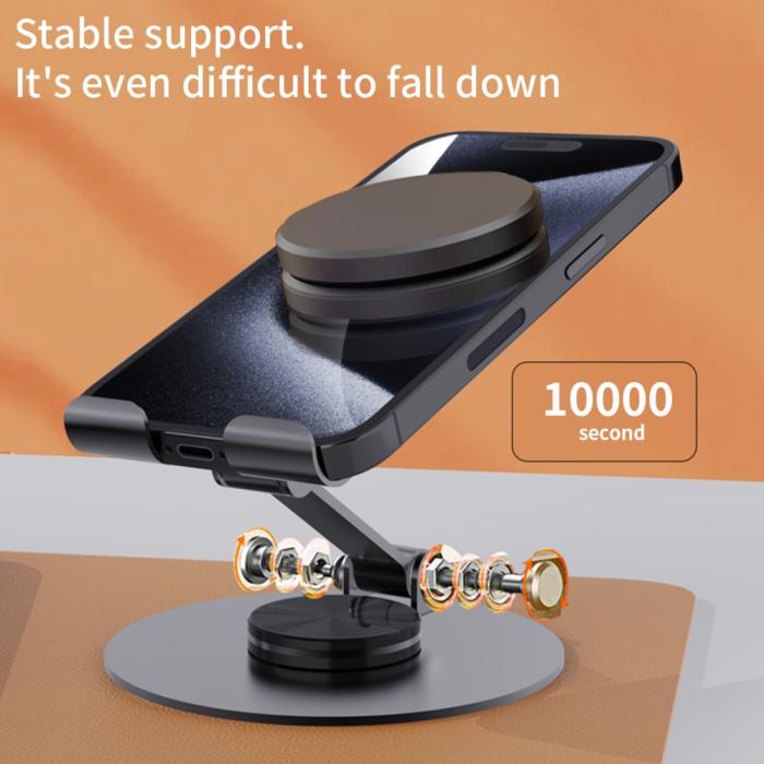 Bild 6, 360° Stativ För Mobil & Surfplatta Svart