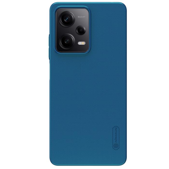 Bild 1, NILLKIN Xiaomi Redmi Note 12 Pro 5G Skal Frosted Shield Blå